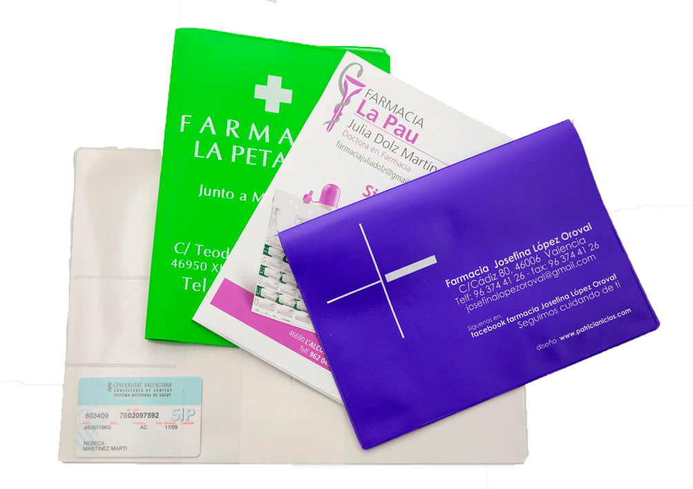 Fundas personalizadas en pvc